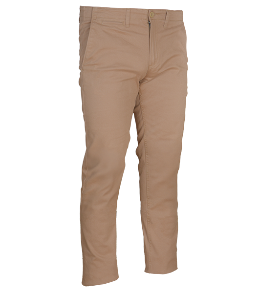 FF - CAMEL CHINO DUGE HLAČE